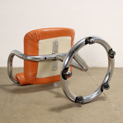 modernariato, modernariato di design, sedia, sedia modernariato, sedia di modernariato, sedia italiana, sedia vintage, sedia anni '60, sedia design anni 60,Sedia Anni 70