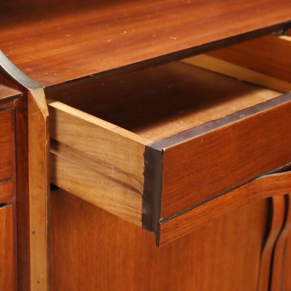 Cupboard Teak Veneer Italy 1960s