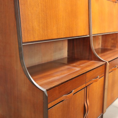 Cupboard Teak Veneer Italy 1960s