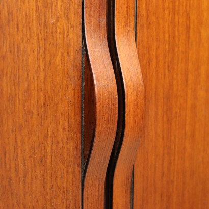 Cupboard Teak Veneer Italy 1960s