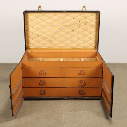 Malle Commode Goyard Bois France Années 1920