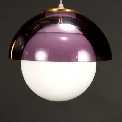 Lampe Methacrylat Italien 1960er Jahre