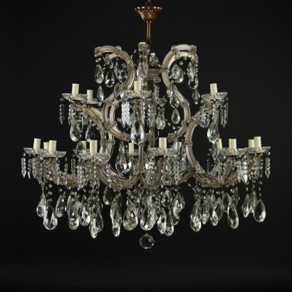 antiques, chandelier, chandeliers antiques, antique chandelier, antique Italian chandelier, antique chandelier, neoclassical chandelier, 19th century chandelier, Maria Theresa style chandelier