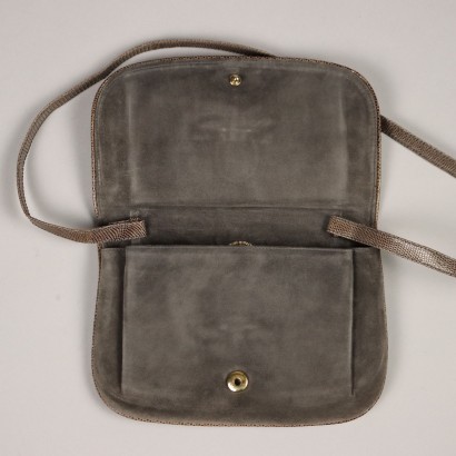 Sac Vintage Gucci Cuir Italie Années 1950-60