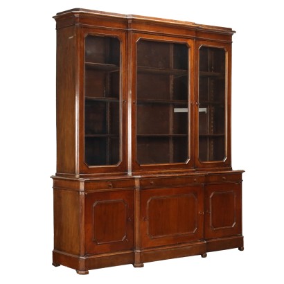 Showcase Umbertino Walnut Italy XIX Century