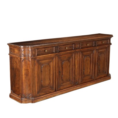 antiquariato, credenza, antiquariato credenza, credenza antica, credenza antica italiana, credenza di antiquariato, credenza neoclassica, credenza del 800,Credenza Sagomata in Stile