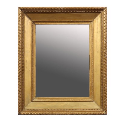 Miroir en Style Bois Doré Italie XIXe Siècle