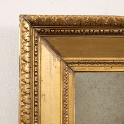 Miroir en Style Bois Doré Italie XIXe Siècle