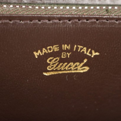 Vintage Gucci Handbag Leather Italy 1960s