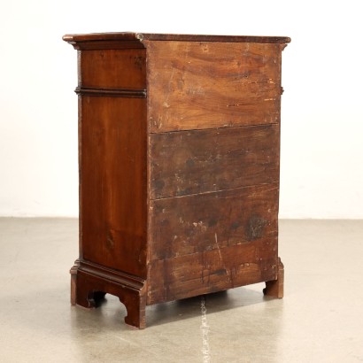 Bedside Table Baroque Walnut Italy XX Century