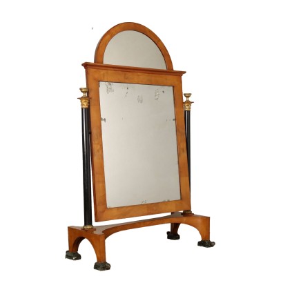 Miroir pour Commode Empire Érable Italie XIXe Siècle