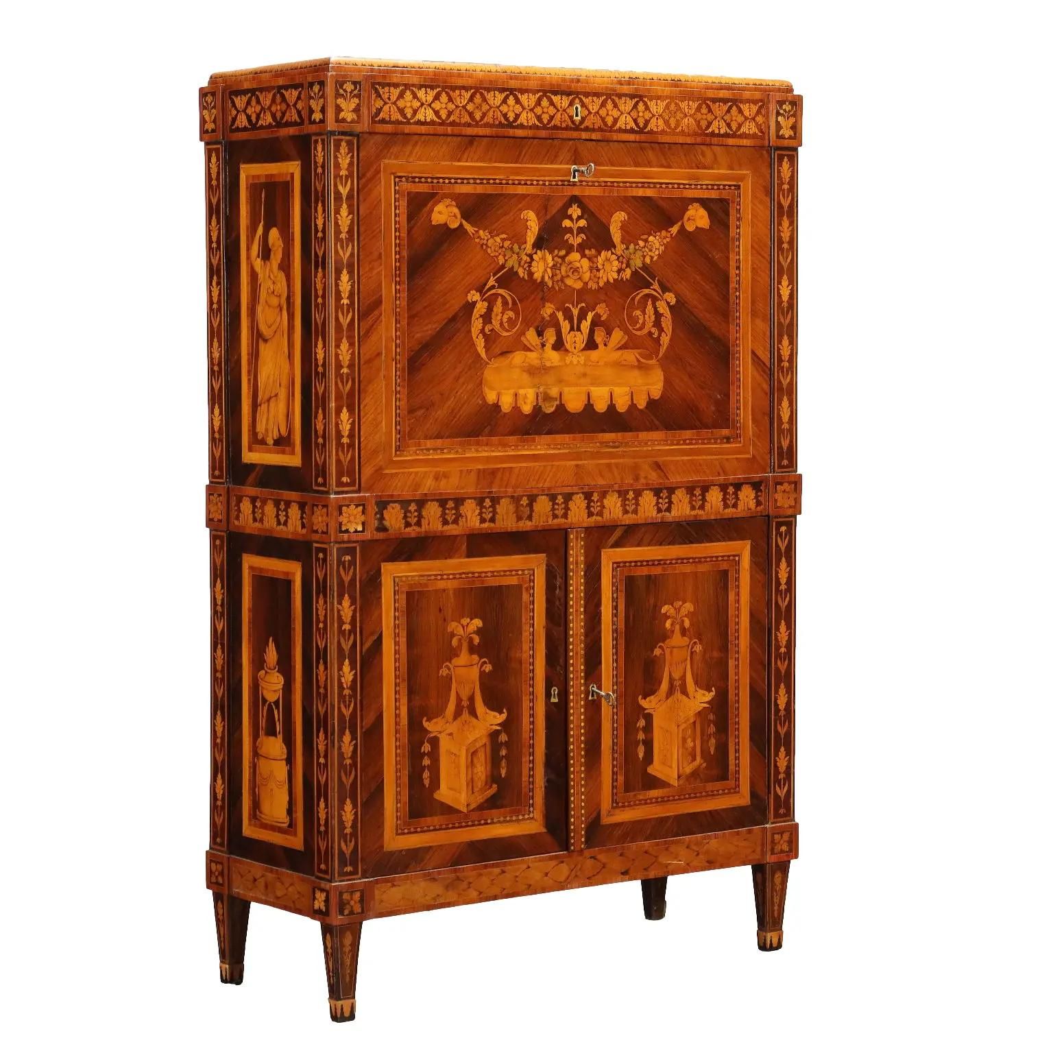 secrétaire neoclassico