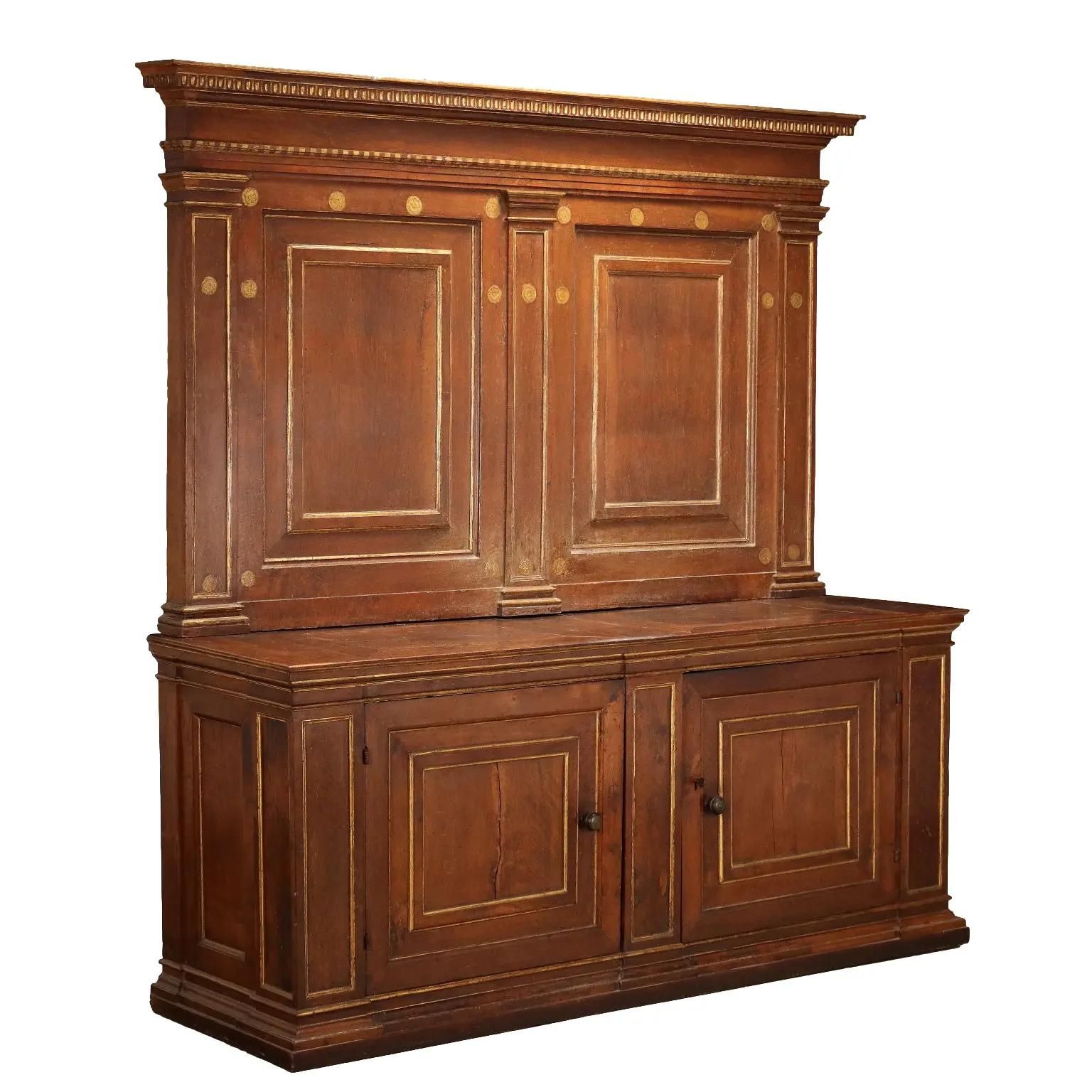 Credenza con alzata