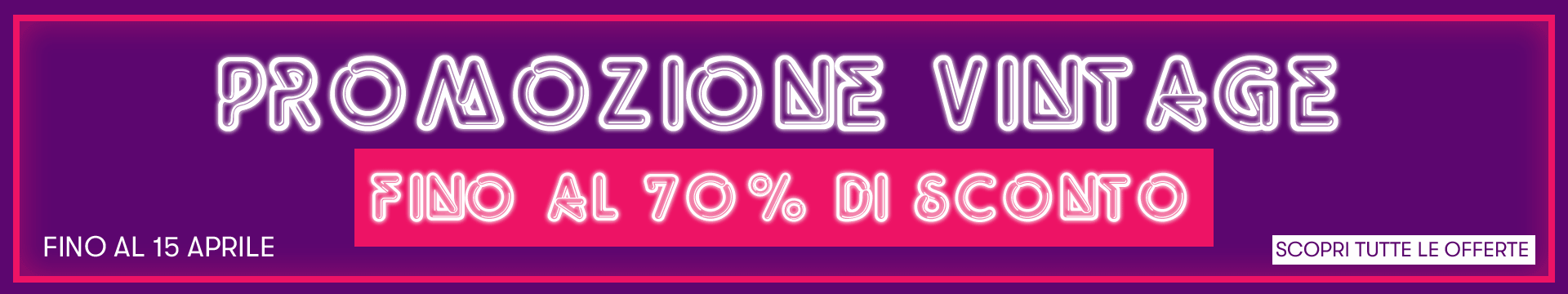 Promozione Vintage