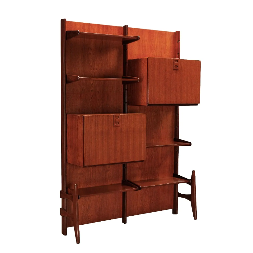 Libreria Anni '50 '60 Fratelli Proserpio design