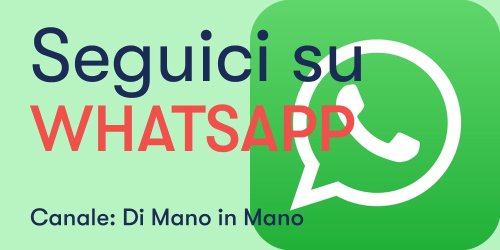 canale whatsapp di mano in mano