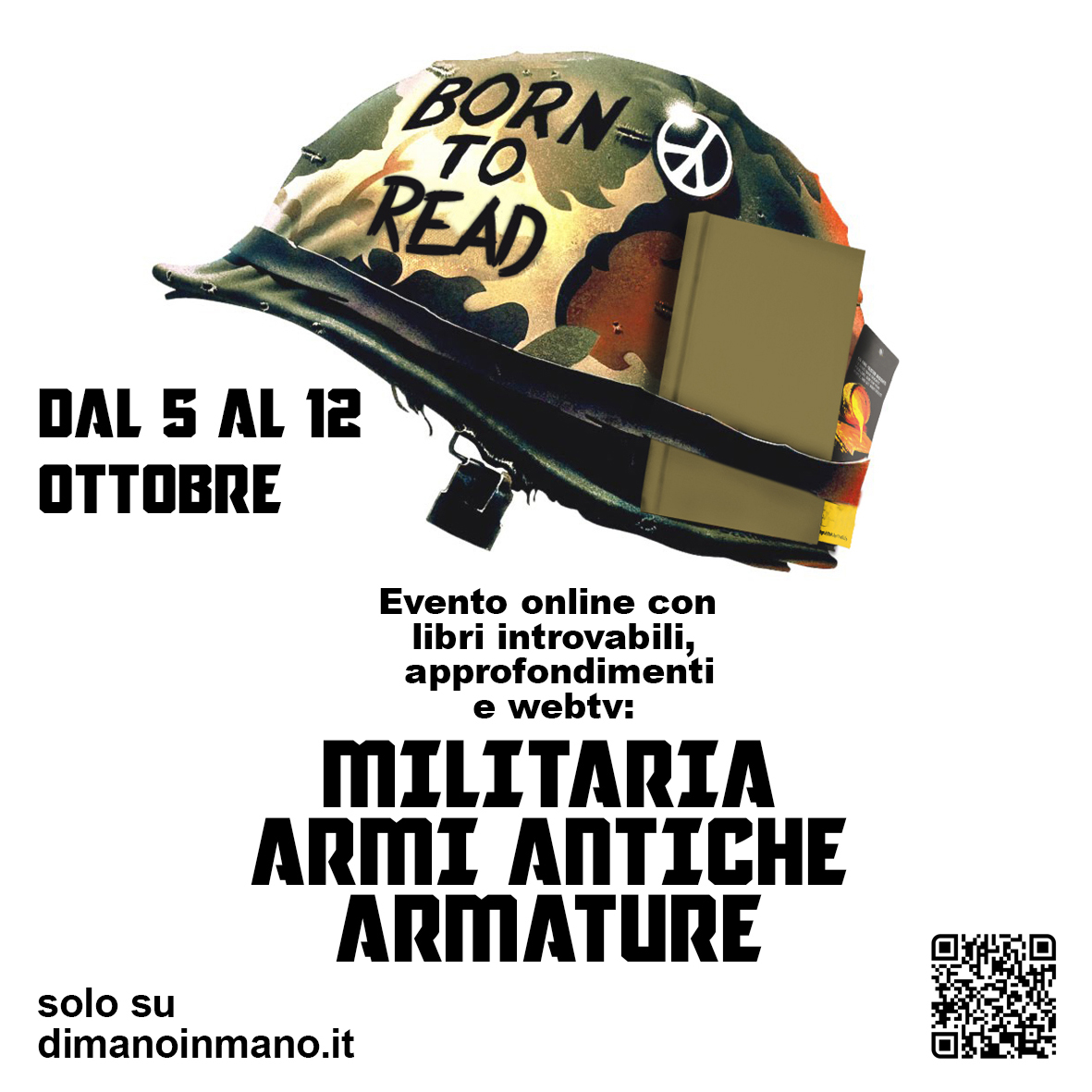 Born To Read - Evento online con libri Militaria, Armi Antiche, Armature