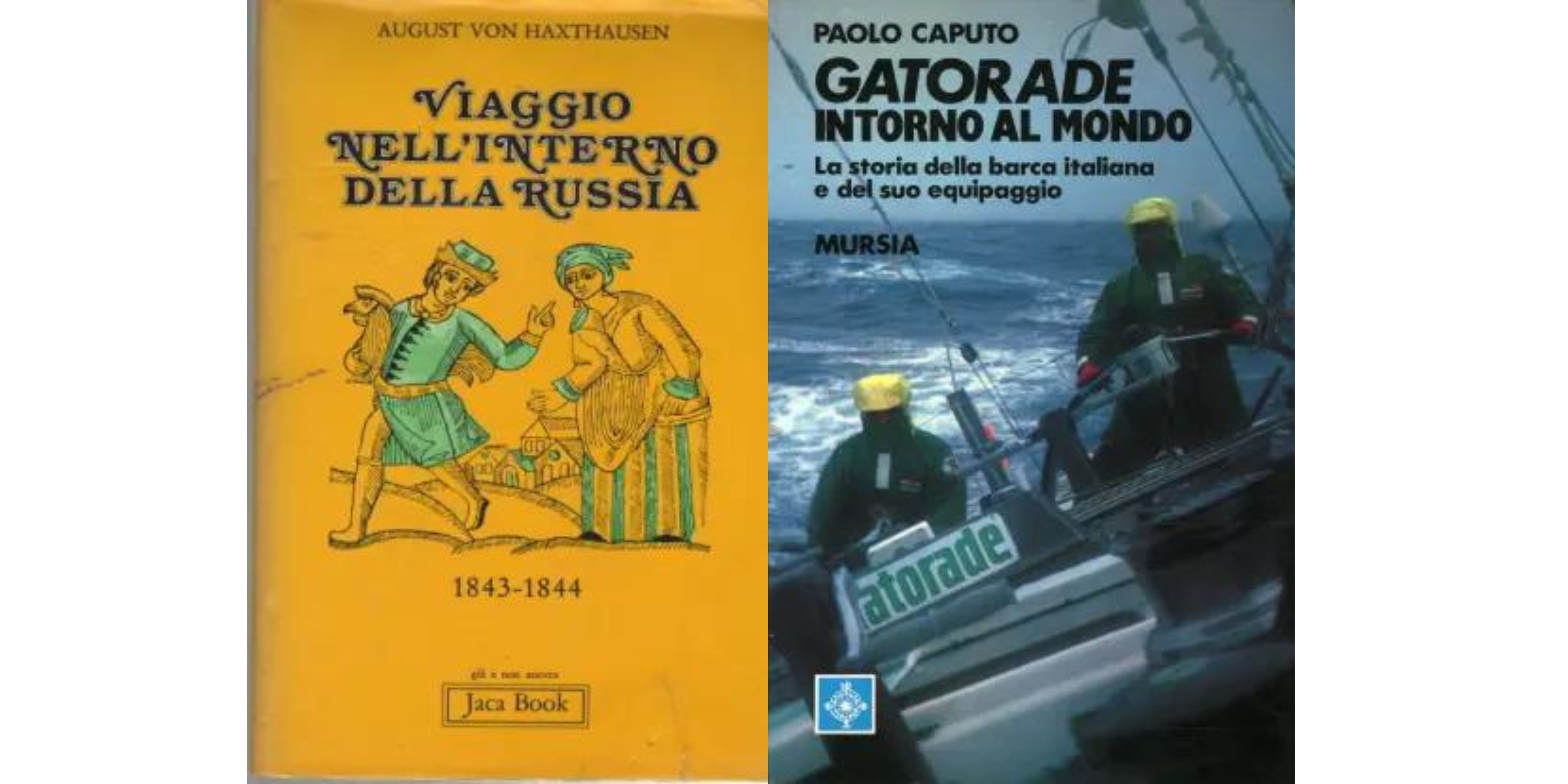 libri di viaggio e guide usati di mano in mano