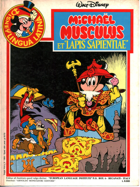 fumetto michael musculus libro usato