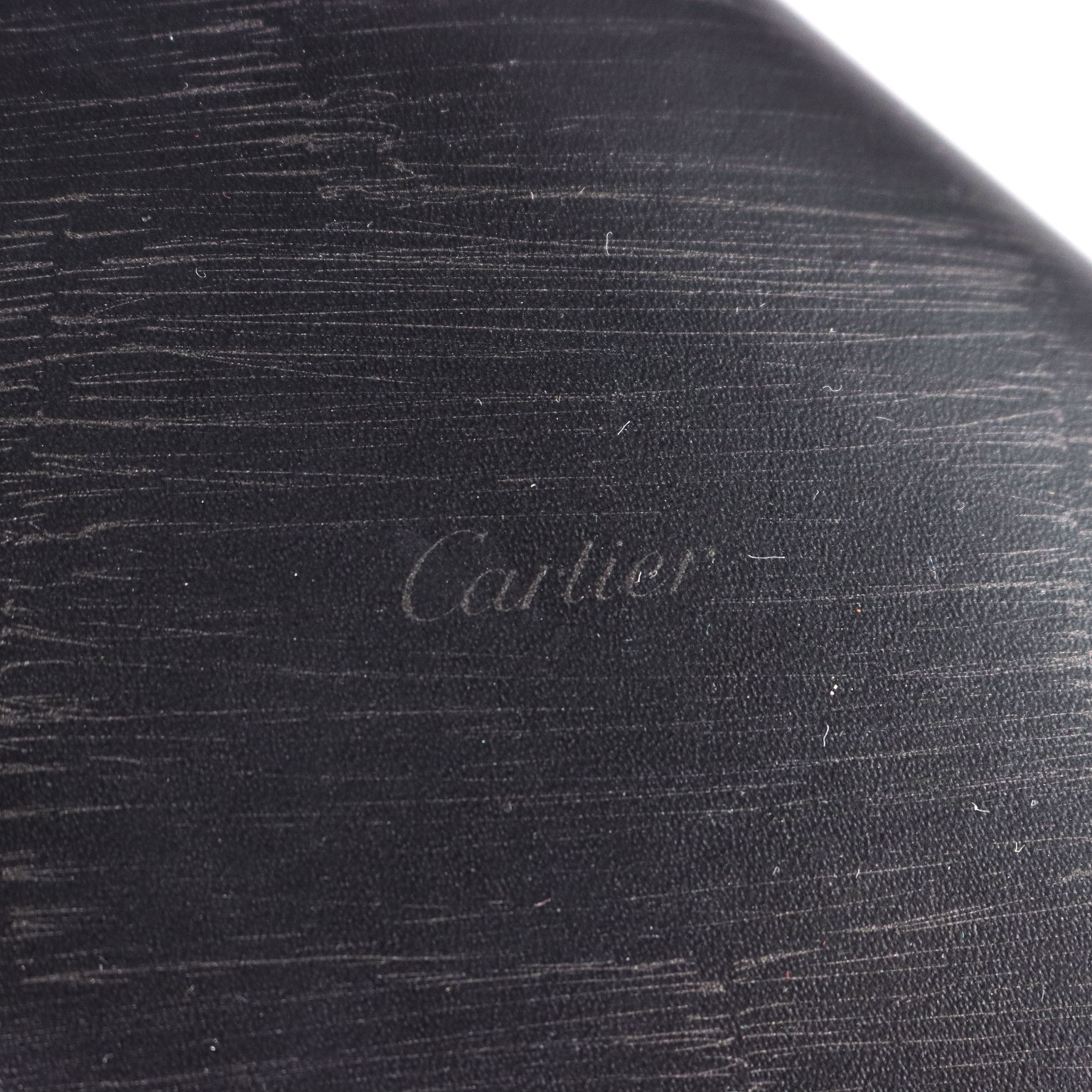 Clutch pour Documents Cartier Second Hand Cuir France