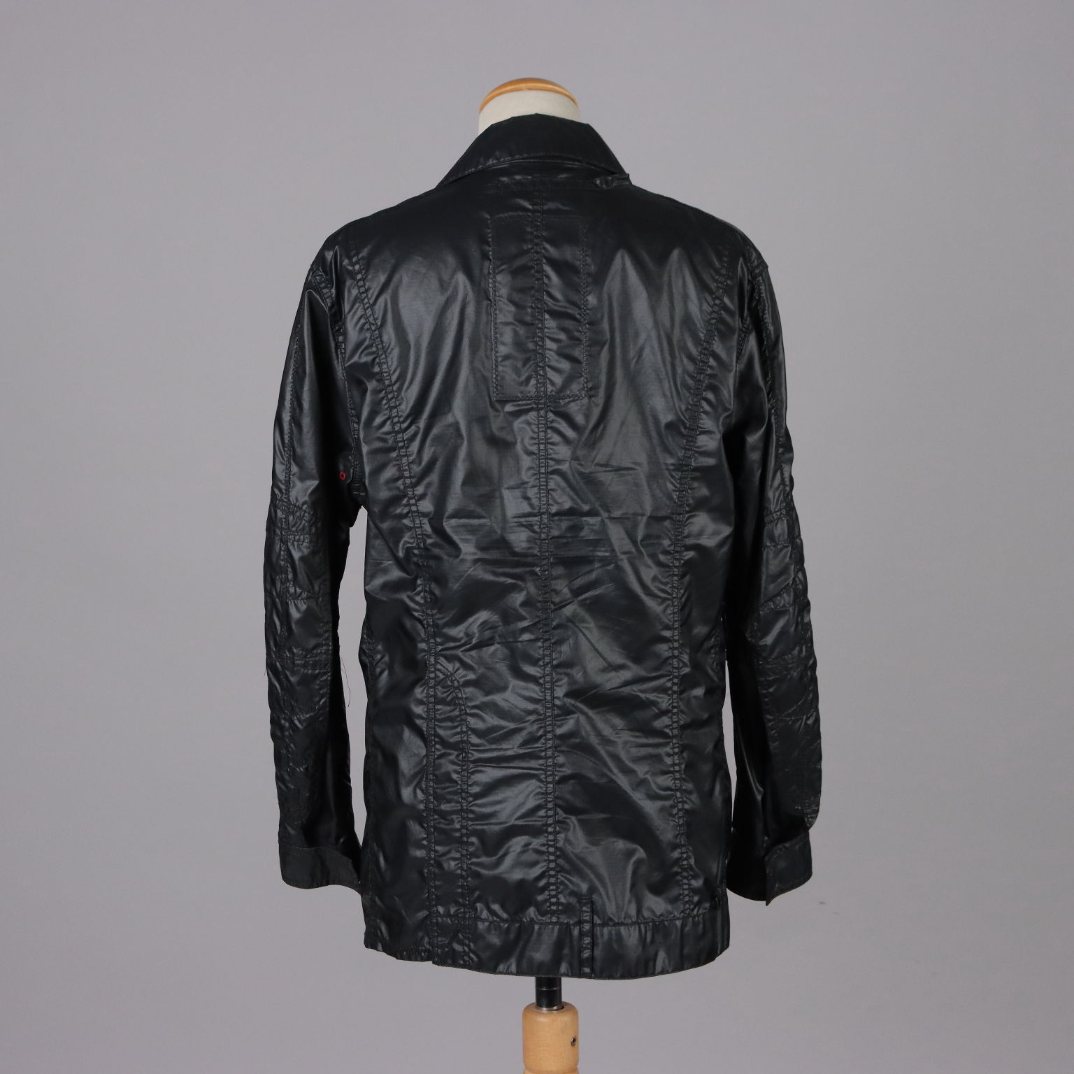 Second Hand Prada Jacket Waterproof Nylon UK Size 14 Italy