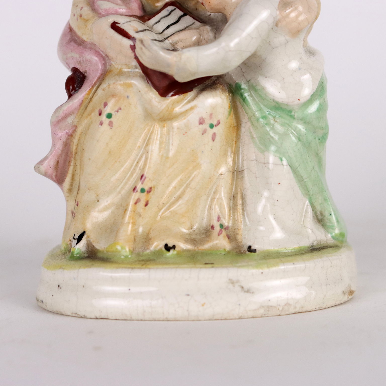 Antique Sculpture Staffordshire Porcelain England 1860-1880
