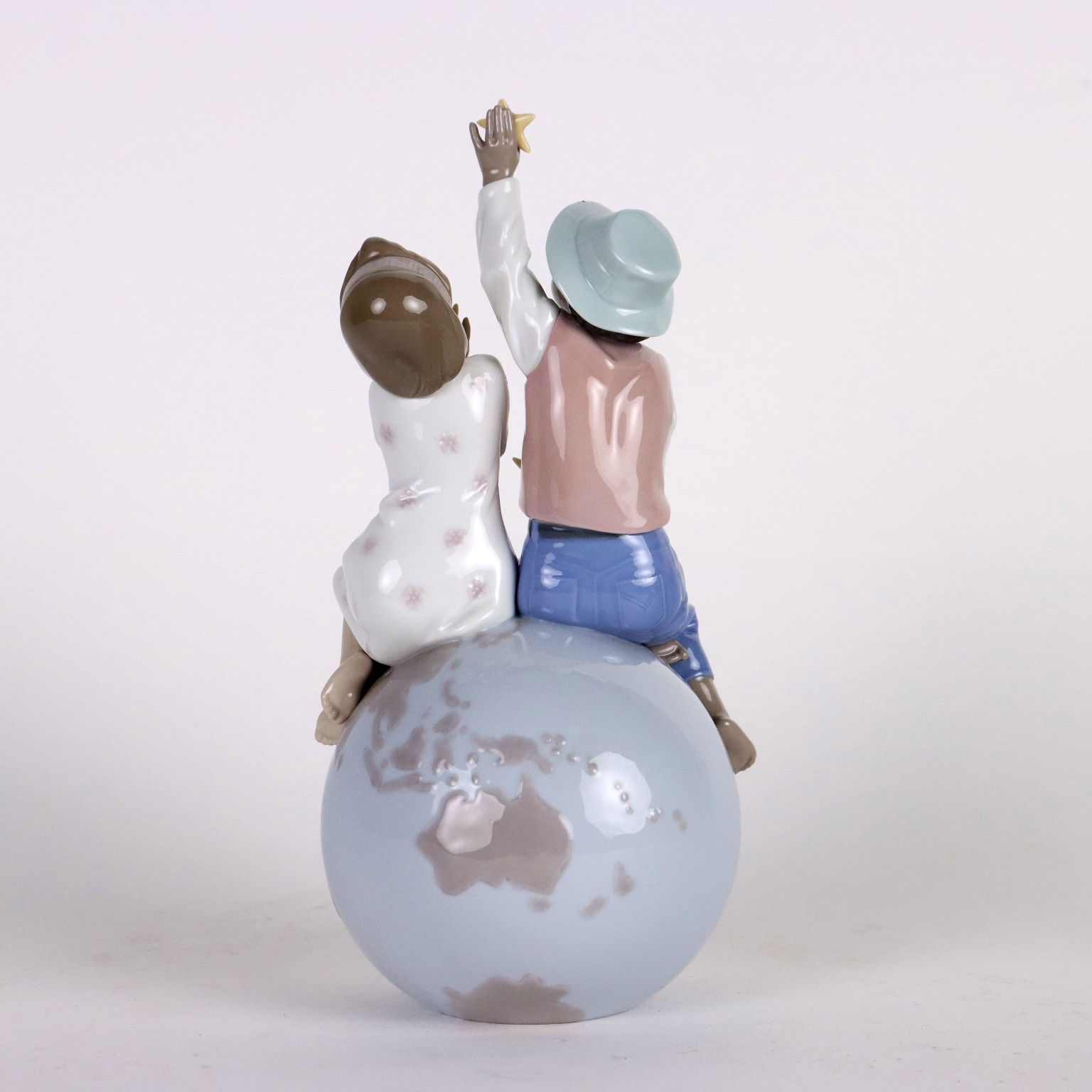 Antique Porcelain Sculpture Lladro for Unicef Spain XX Century
