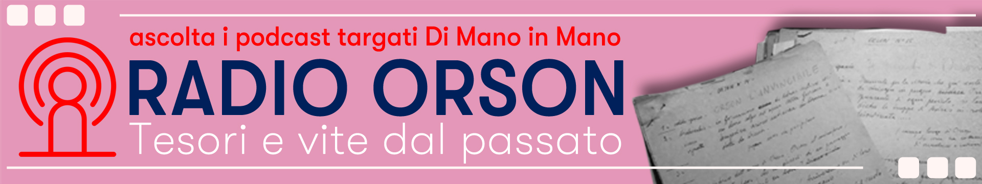 Orson Radio Di Mano in Mano