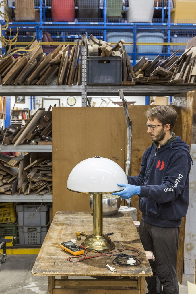 come rendere moderno un lampadario antico
