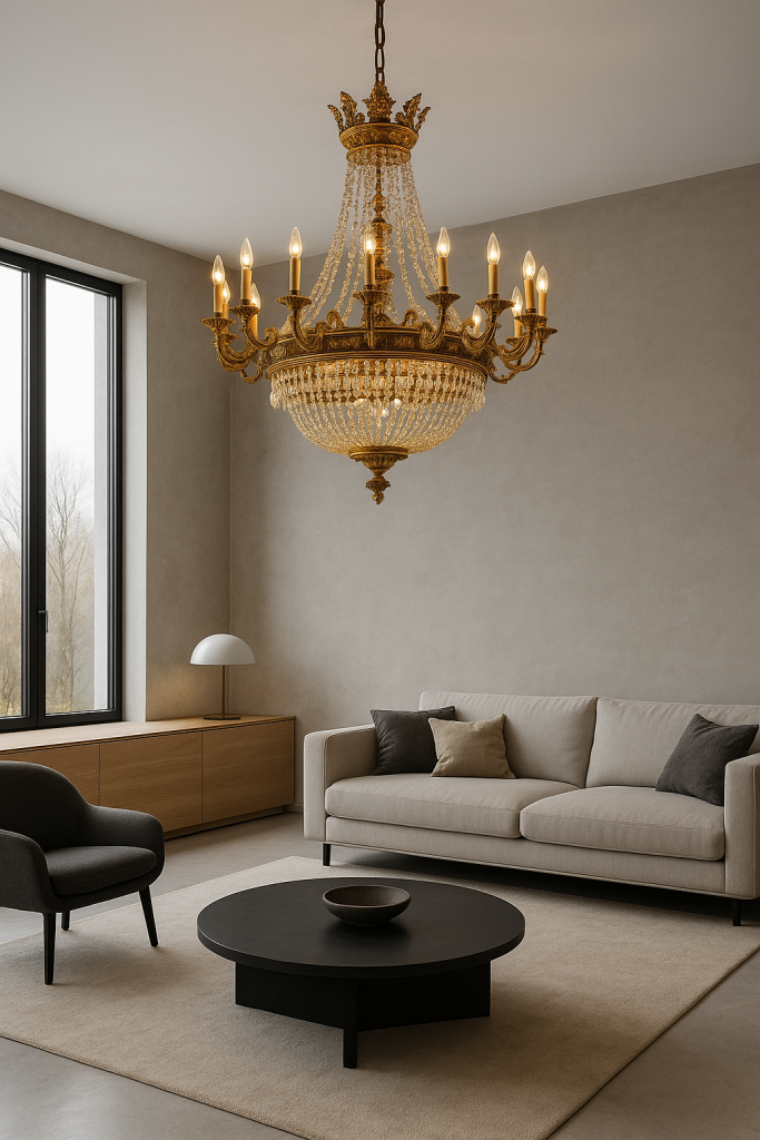 come si chiamano i lampadari antichi