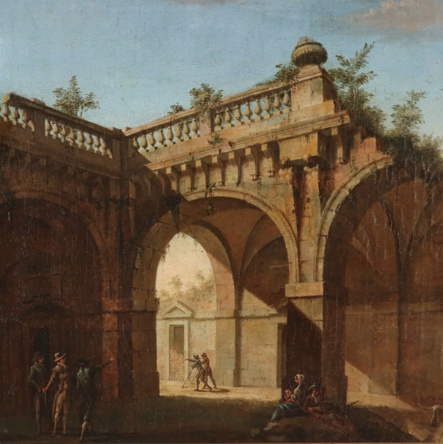 Dipinto regali di Natale