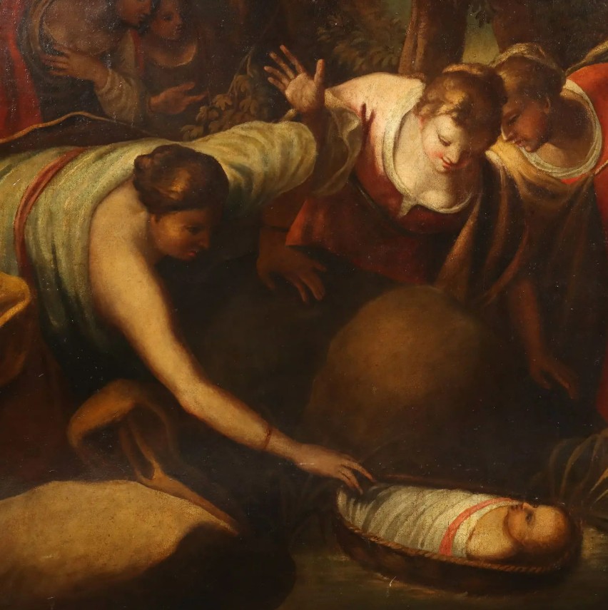 regali di natale dipinto mosè