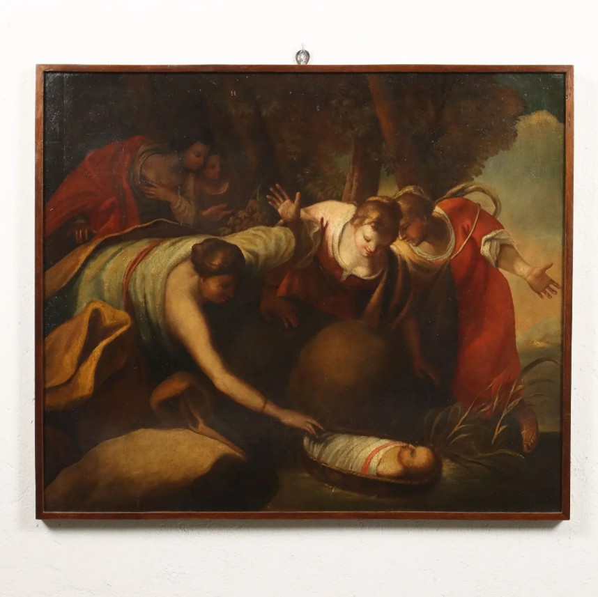 regali di natale dipinto mosè