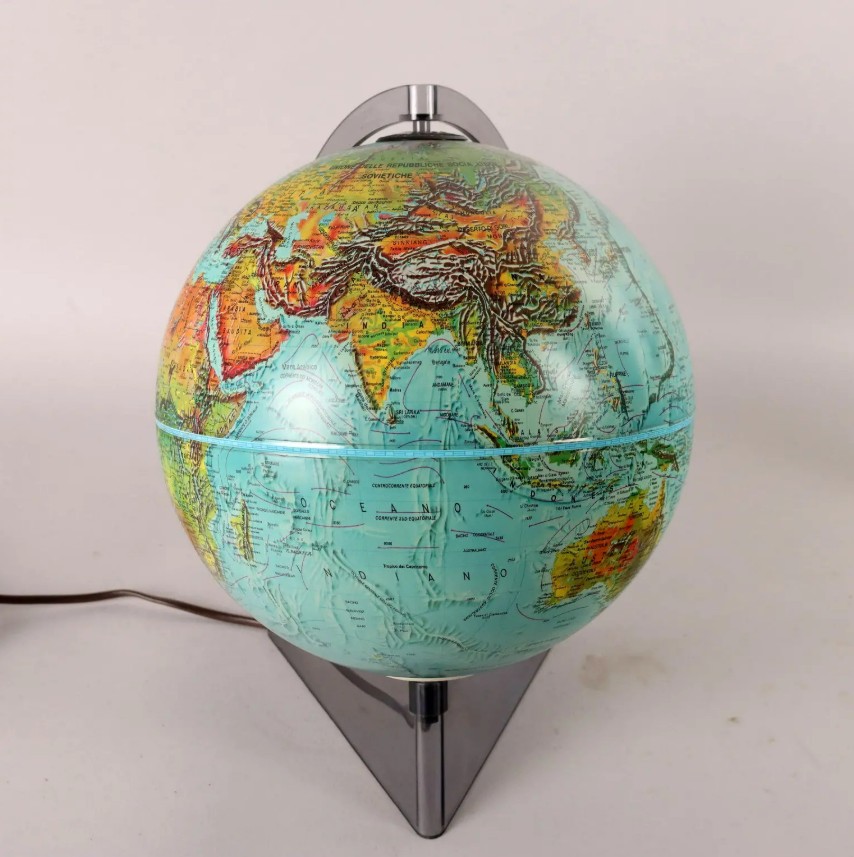 regali natale mappamondo